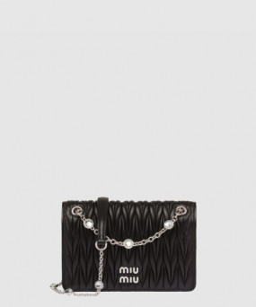 미우미우 마테라쎄 나파 가죽 미니백 5BP065