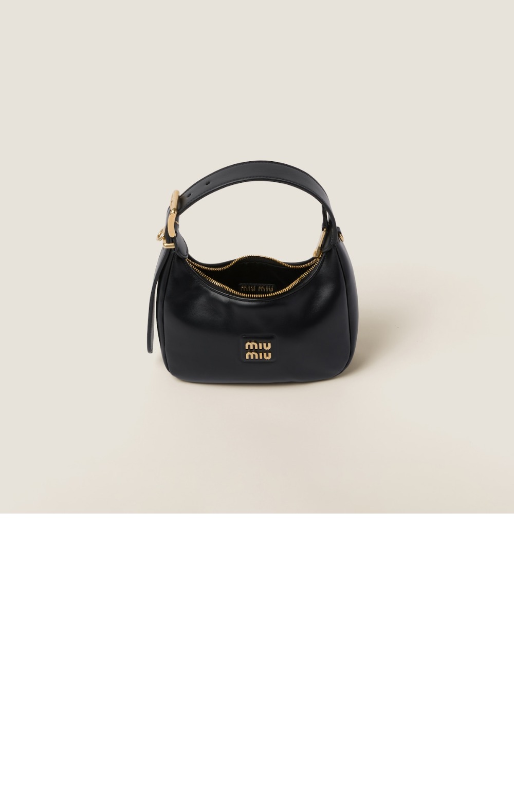 미우미우 가죽 호보백 5BC161