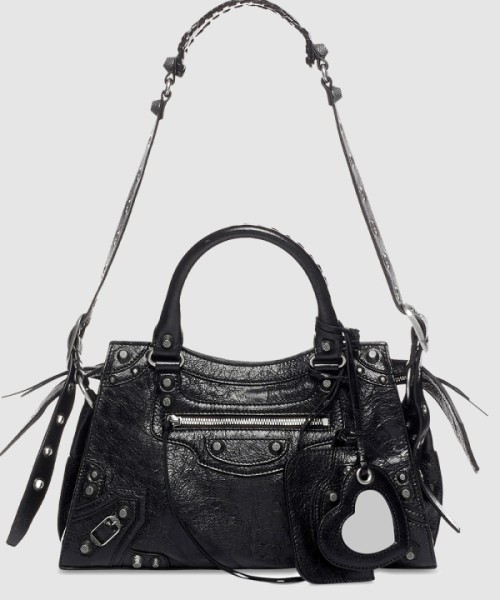 발렌시아가 네오 카골 시티 스몰 탑핸들백 736046