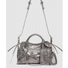 발렌시아가 XS 핸드백 실버 700940