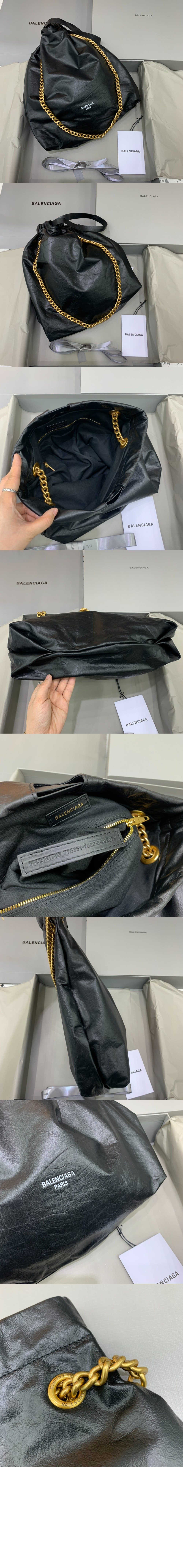 발렌시아가 크러쉬 미듐 토트백 742941