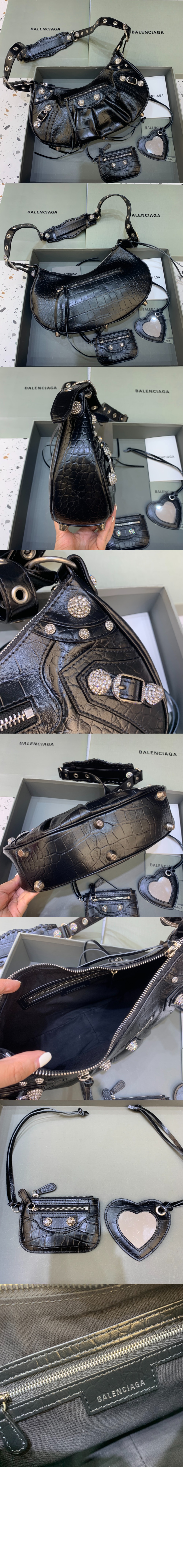 발렌시아가 르카골 스몰 숄더백 671307