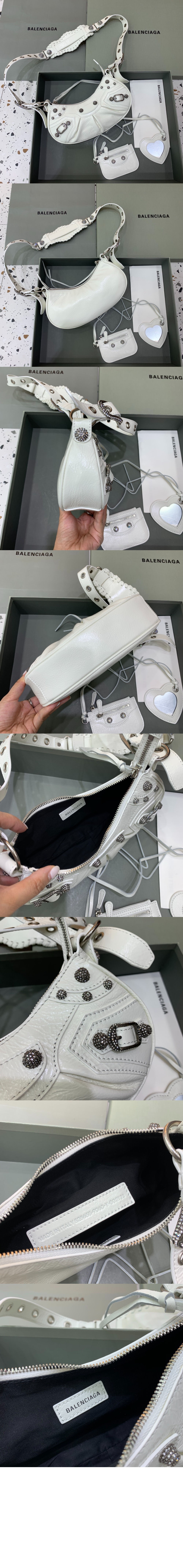 발렌시아가 버클 숄더백 671309