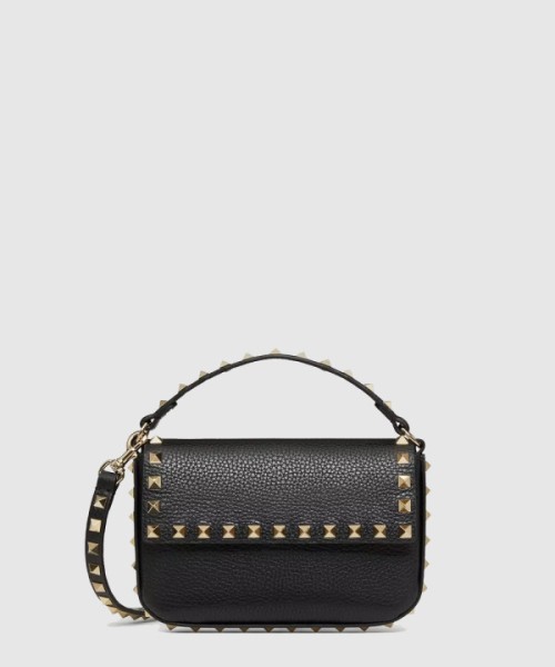 발렌티노 ROCKSTUD 그레이니 카프스킨 파우치