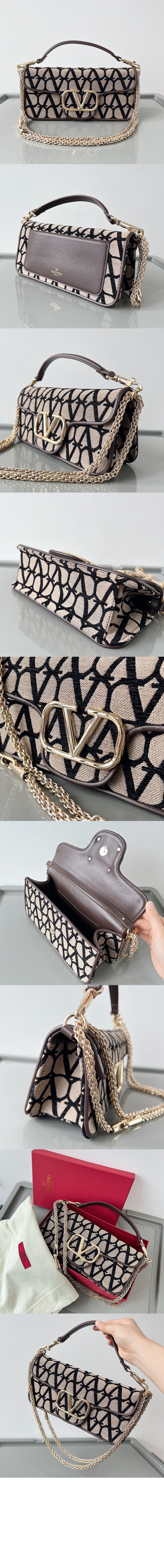 발렌티노 로코 트왈 이코노그라 숄더백