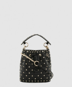 발렌티노 락스터드 스파이크 버킷백