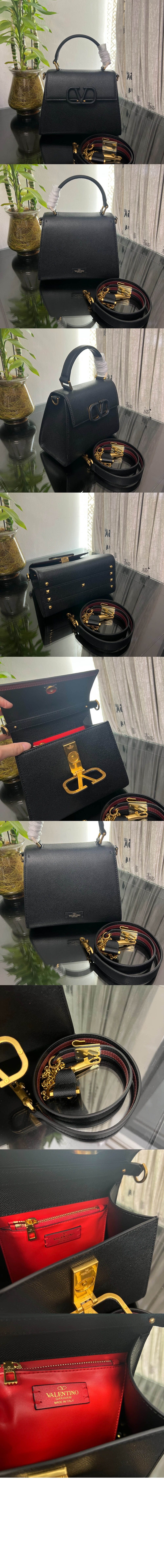 발렌티노 브이슬링 탑핸들백 스몰