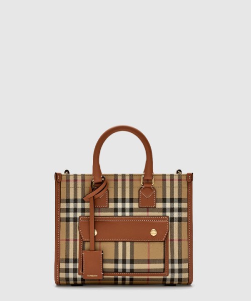 버버리 미니 프레야 토트 80696611