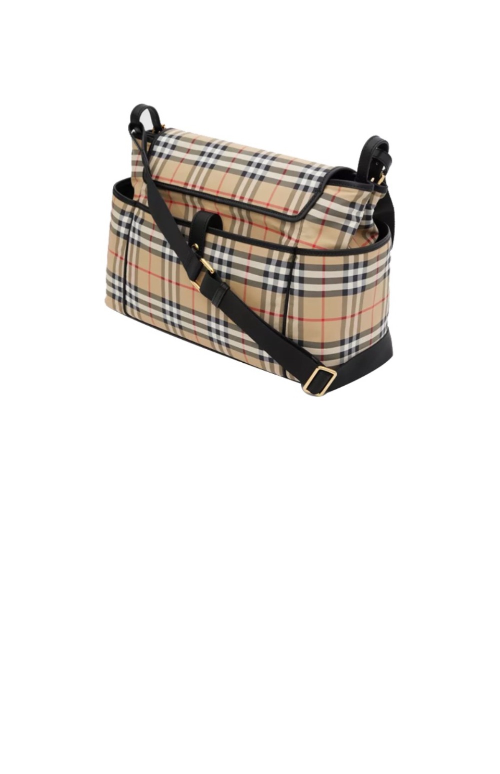 버버리 빈티지 체크 숄더백 80250391