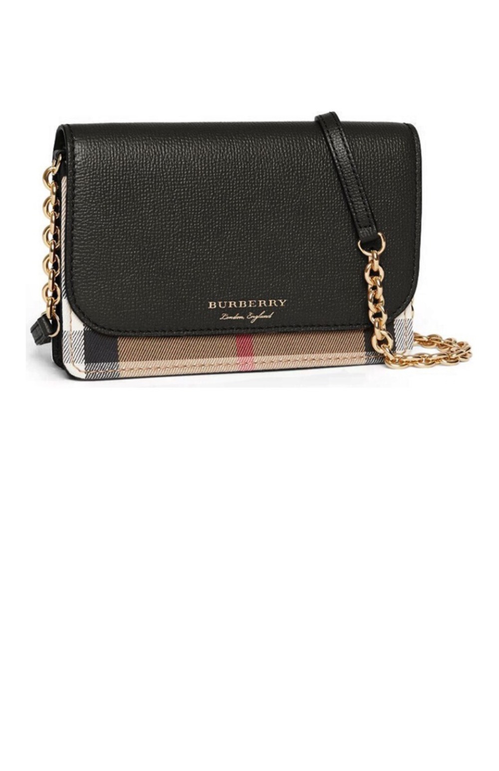 버버리 햄프셔 체인 크로스백 80278741