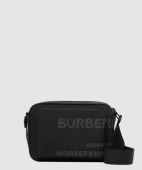 버버리 호스페리 로고 프린트 나일론 카메라백 80584861