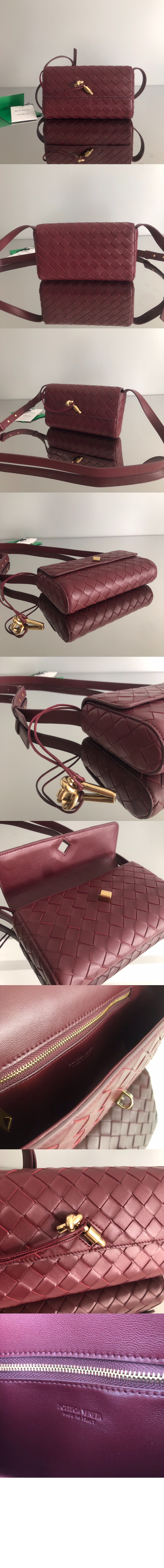 보테가베네타 미니 안디아모 크로스바디백 755545