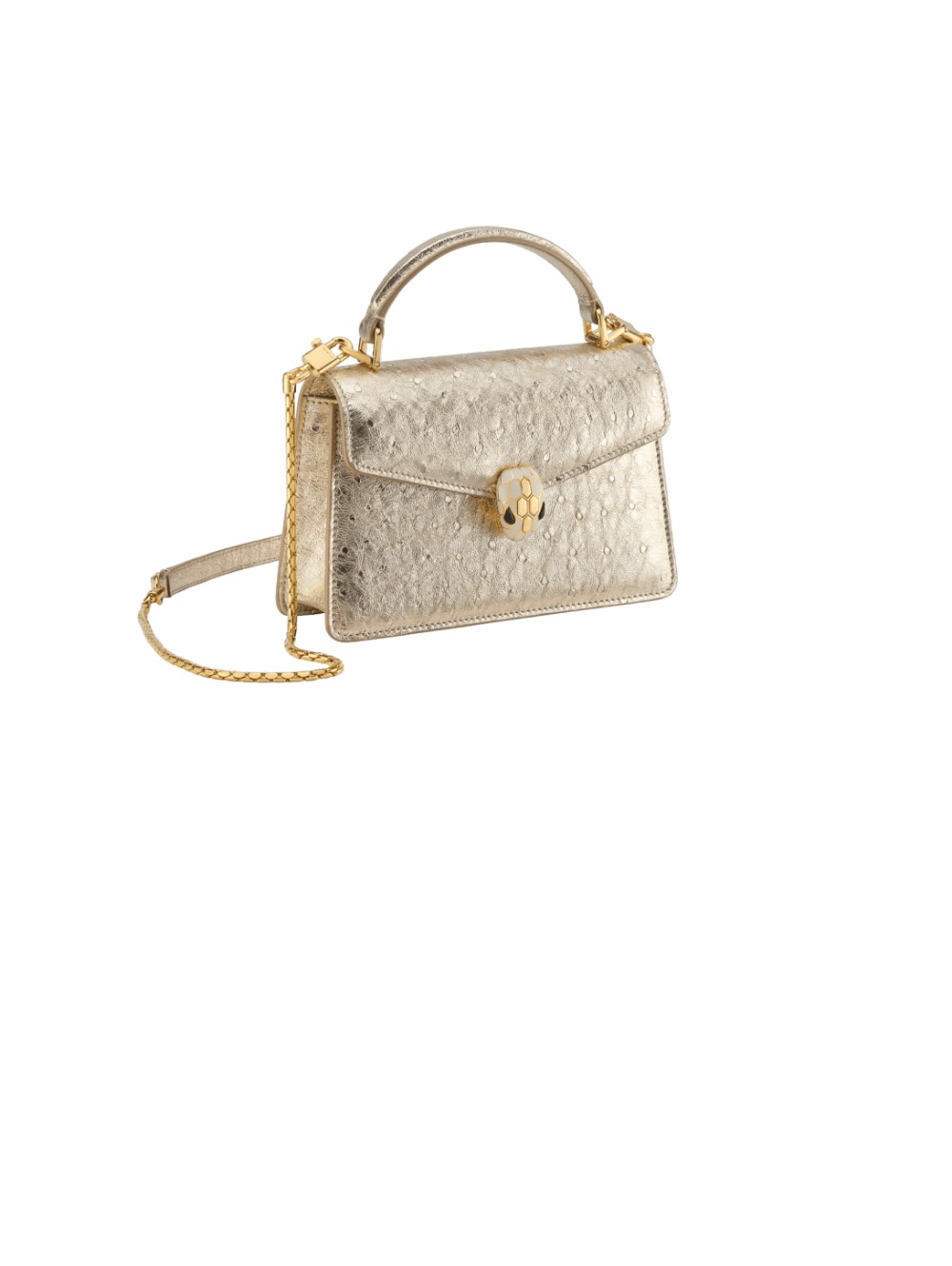 불가리 서펜티 포에버 미니 탑 핸들백 293791