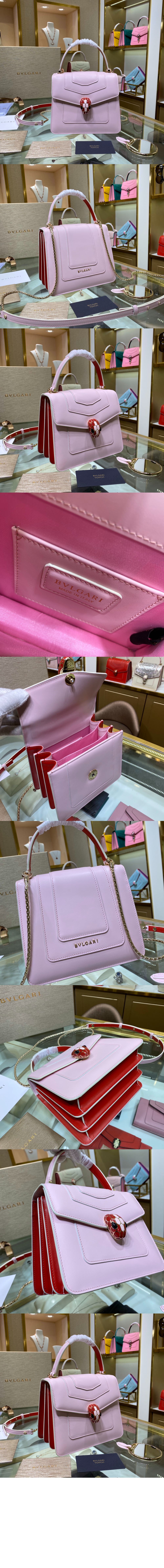 불가리 세르펜티 포에버 탑핸들백 289222