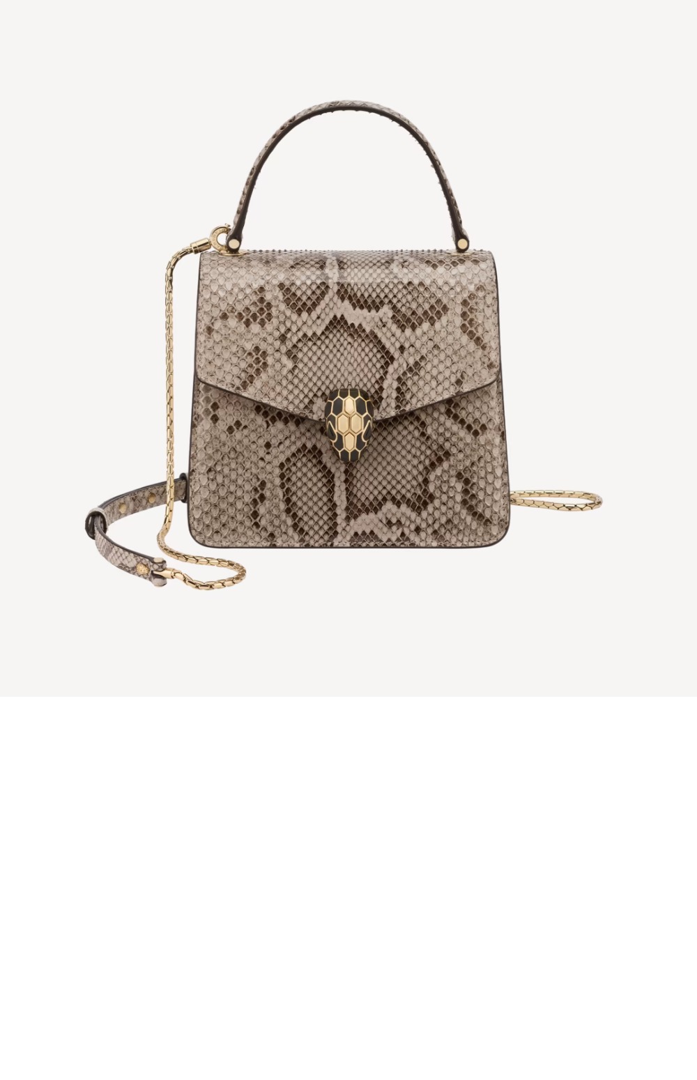 불가리 세르펜티 포에버 탑 핸들 293337