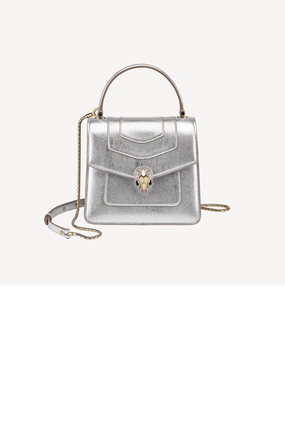 불가리 세르펜티 포에버 탑 핸들 293217