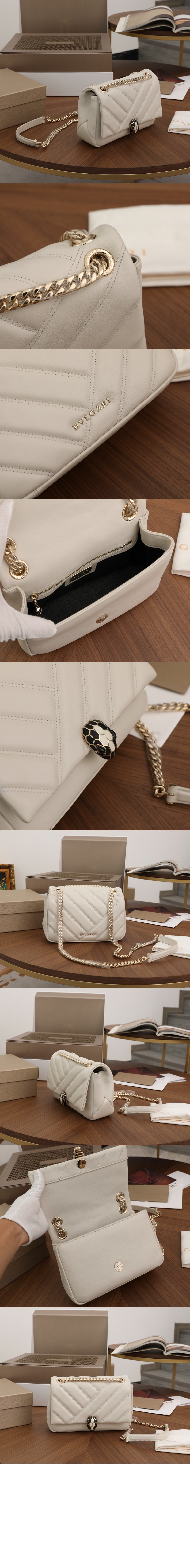 불가리 세르펜티 크로스 백 290235