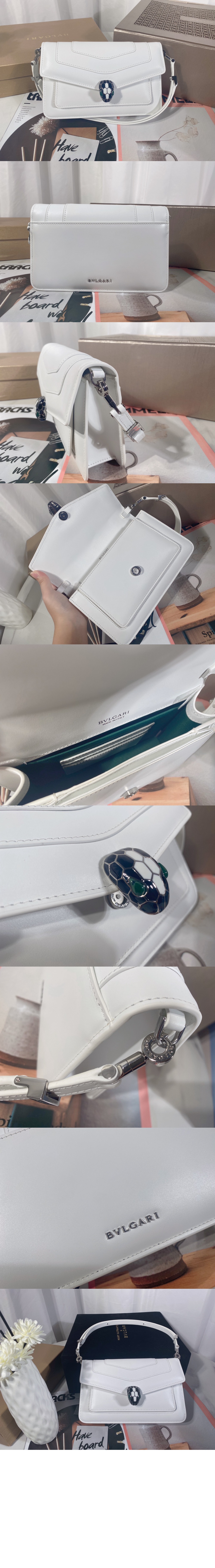 불가리 세르펜티 포에버 이스트-웨스트 숄더백 292104