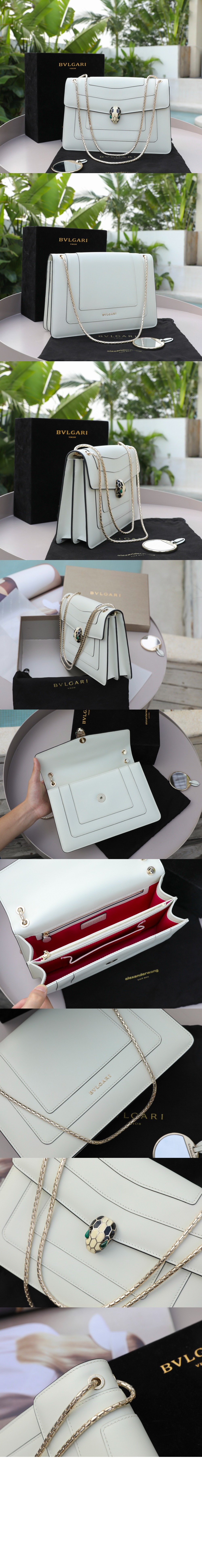 불가리 세르펜티 리버스 숄더백 290192