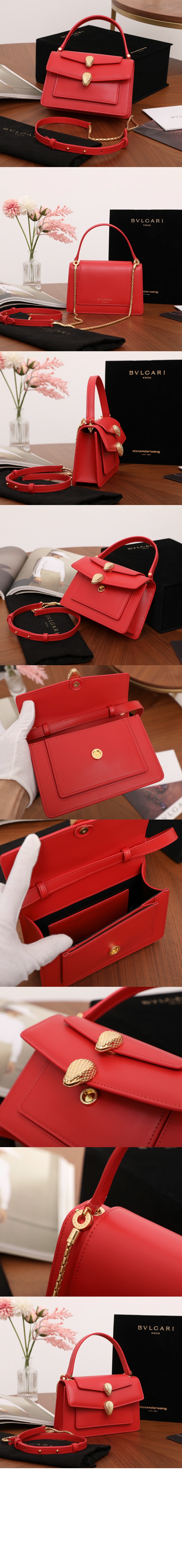 불가리 세르펜티 포에버 탑핸들백 288737