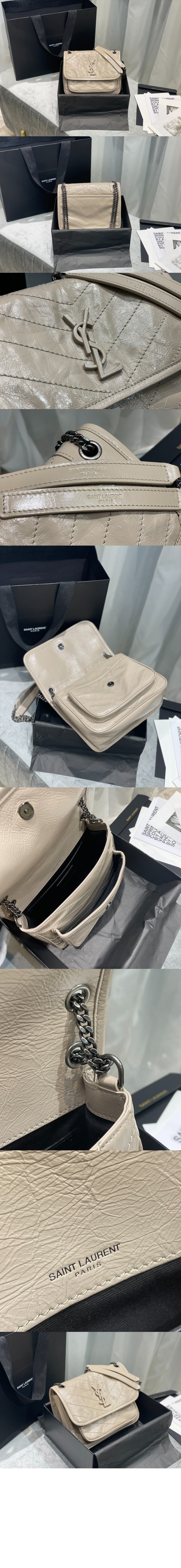 생로랑 크링클 니키백 베이비 633160