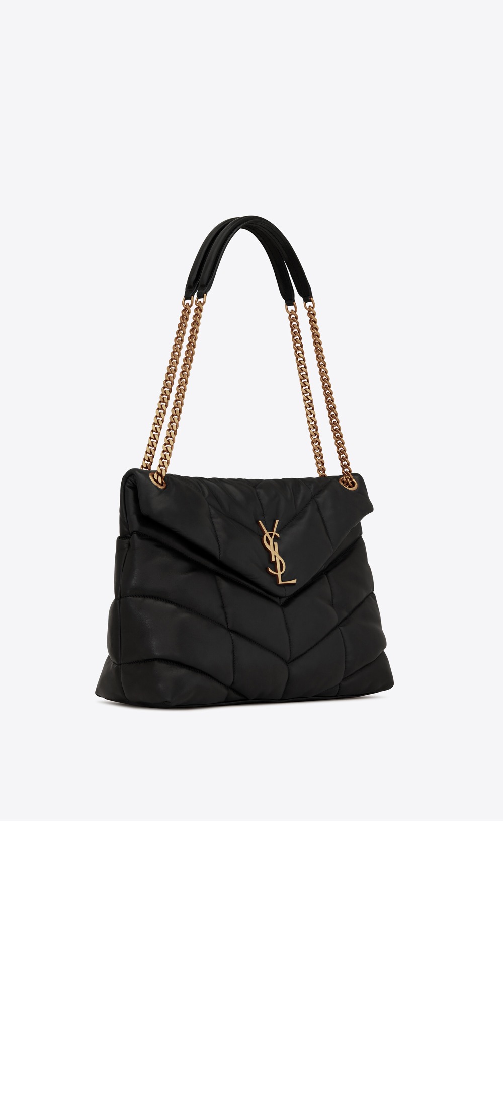 생로랑 루루 푸퍼백 미듐 577475