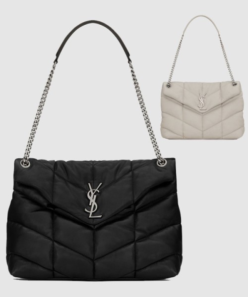 생로랑 루루 푸퍼백 미듐 577475