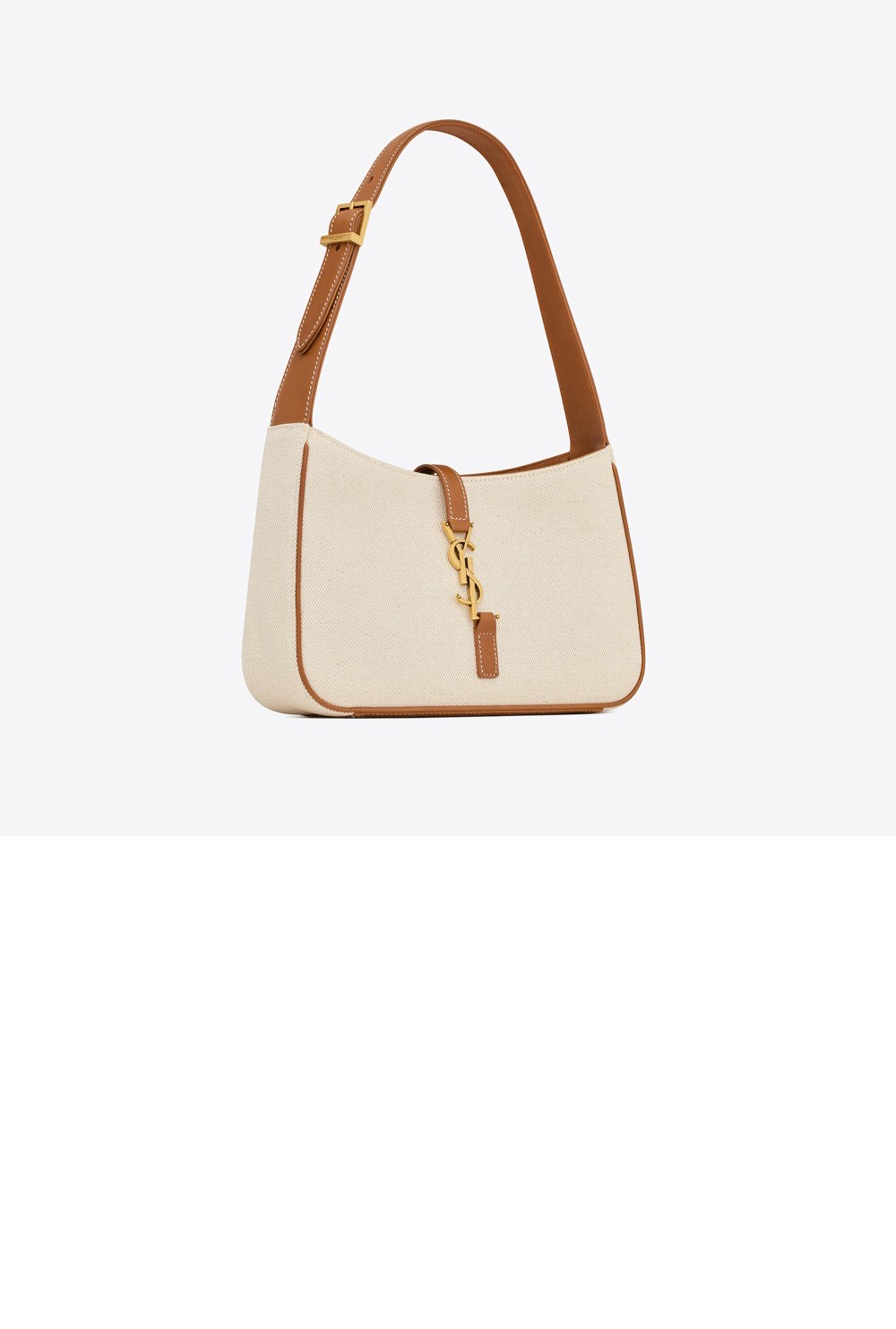 생로랑 LE 5 A 7 호보백 캔버스 657228