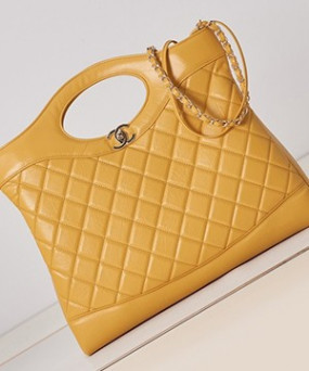 샤넬 31 라지 쇼핑백 토트백 금장