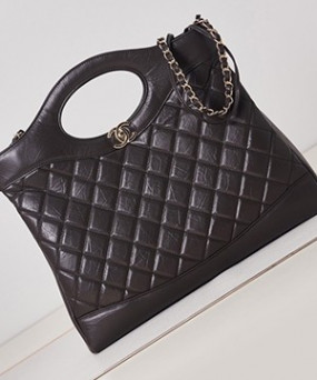 샤넬 31 라지 쇼핑백 토트백 금장