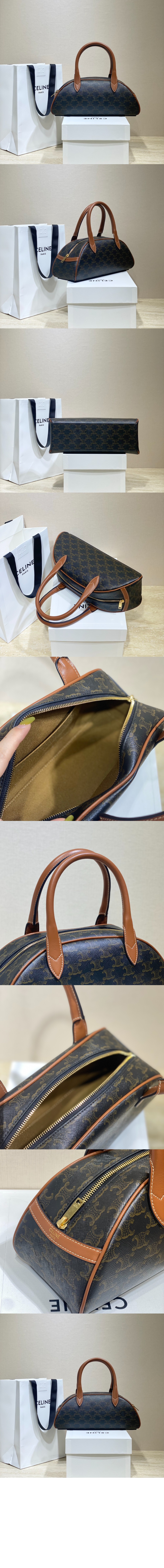 셀린느 트리오페 테켈 토트백 197402