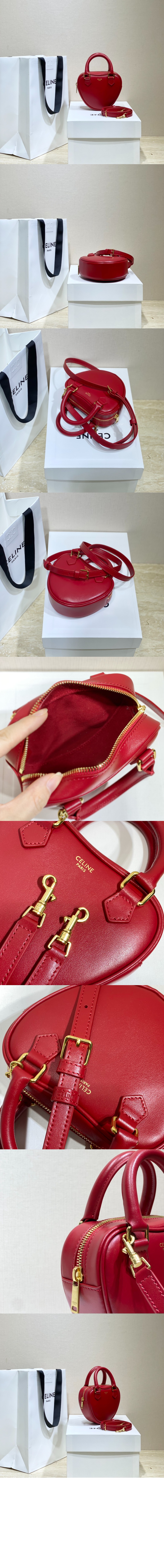 셀린느 하트 토트백 198223