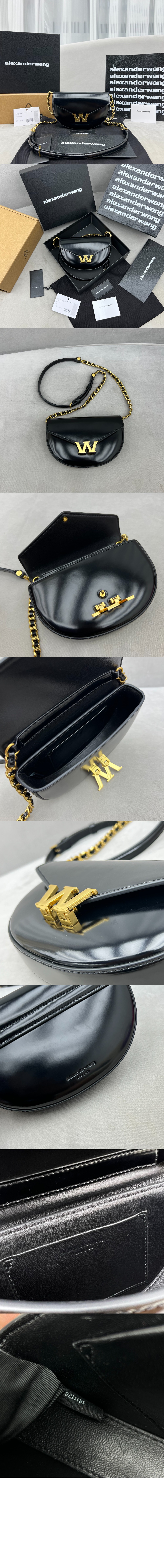 알렉산더왕 W 레거시 페이던트 크로스백 2X33L0