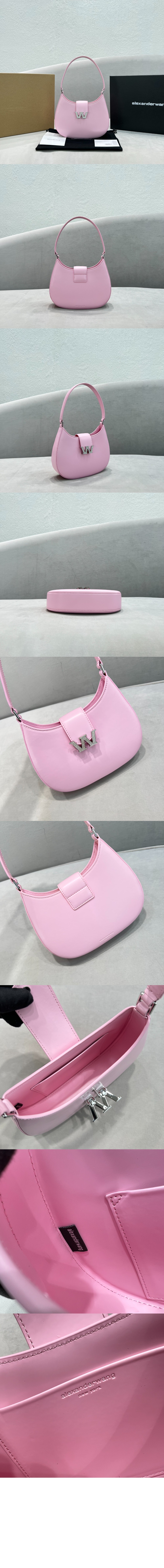 알렉산더왕 W 레거시 레더 호보백 스몰 2R21L0