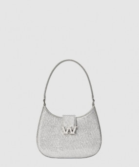 알렉산더왕 큐빅 메탈 호보백 20322R