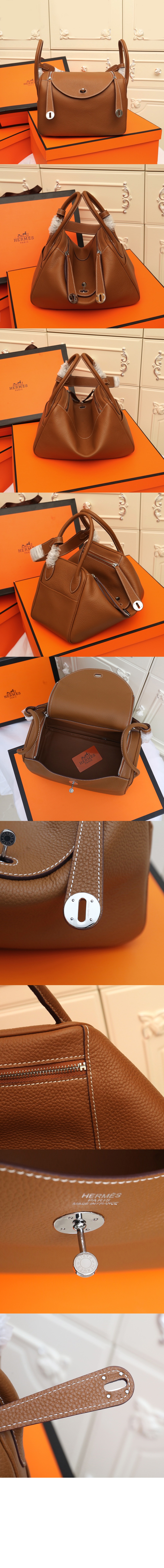 에르메스 미듐 린디 26 토트 숄더백