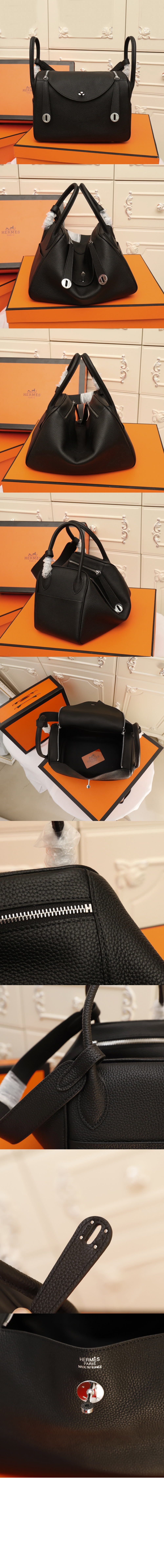 에르메스 미듐 린디 26 토트 숄더백