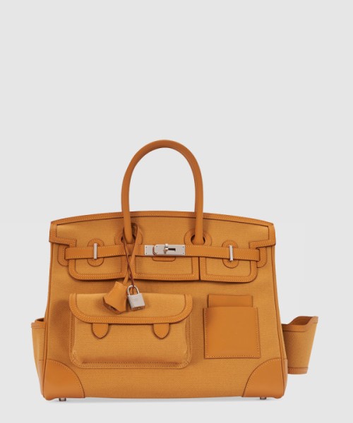 에르메스 캔버스 토트백