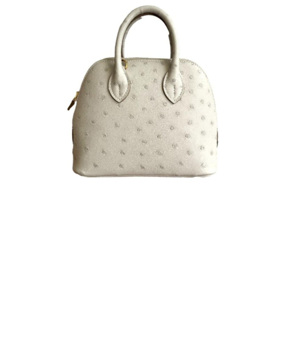 에르메스 1923볼리드백 타조 가죽