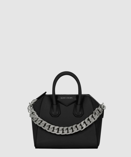 지방시 안티고나 체인 카프스킨 미니