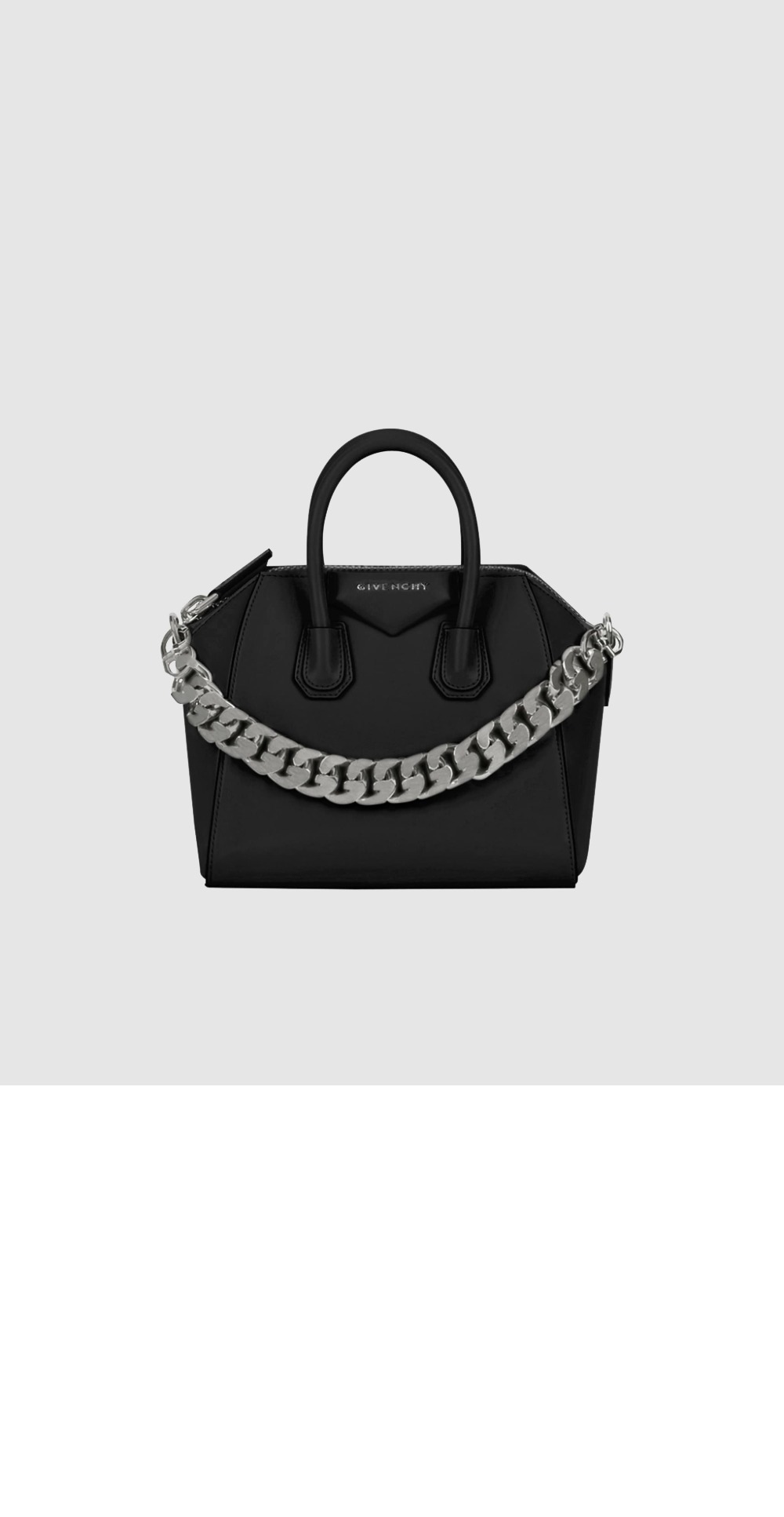 지방시 안티고나 체인 카프스킨 미니