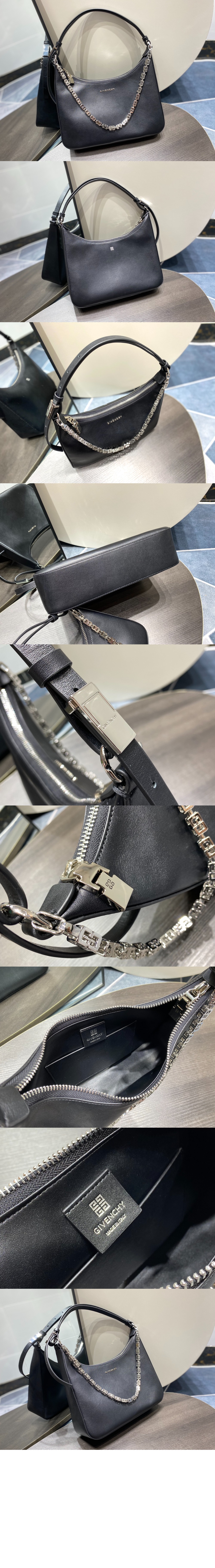 지방시 미듐 문 컷아웃 호보백