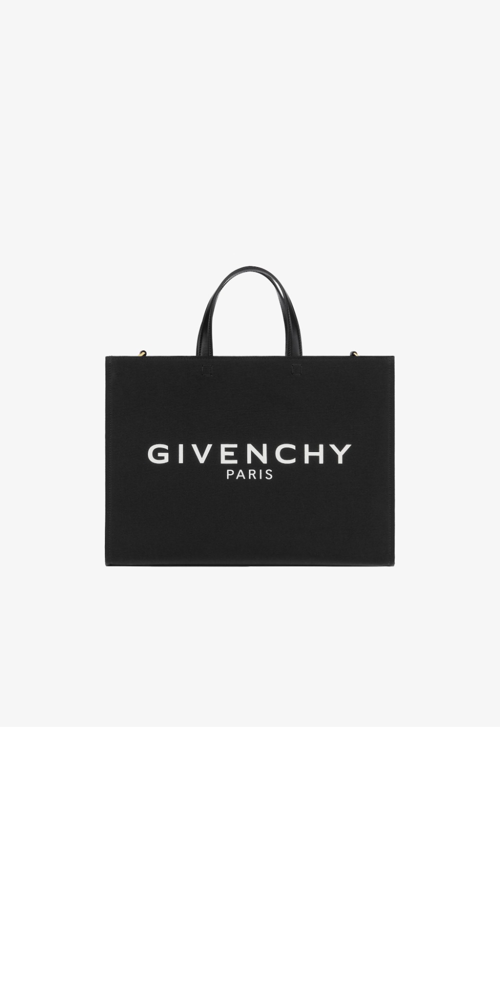 지방시 캔버스 미듐 G 토트백