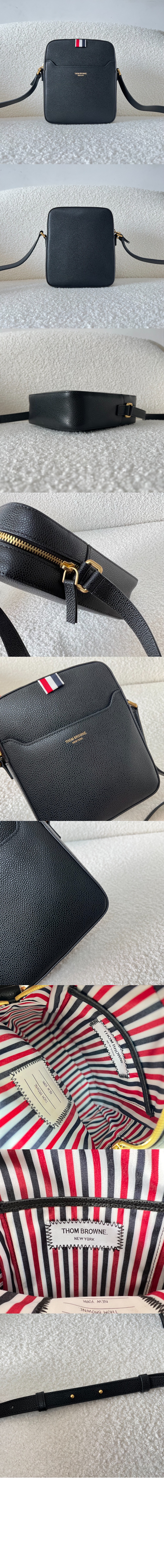 톰브라운 조약돌 무늬 스탠드 카메라 가방 MAG420