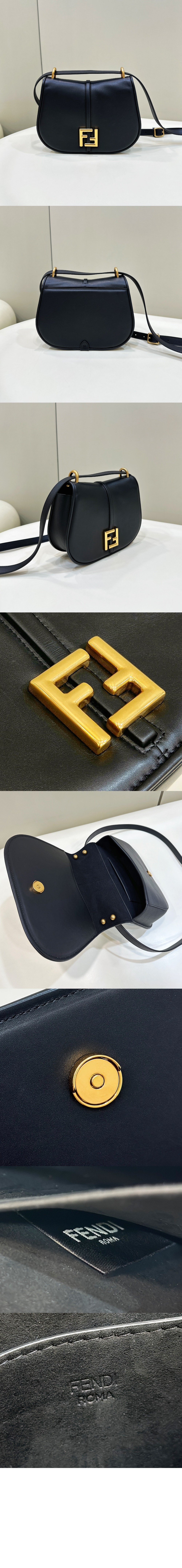 펜디 커몬 미듐 가죽백 8BT366