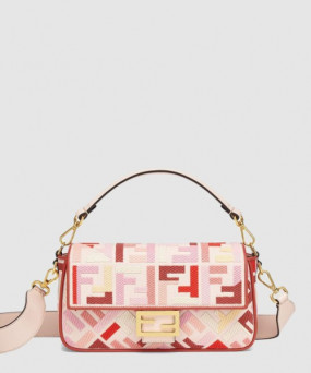 펜디 바게트백 미듐 8BR600