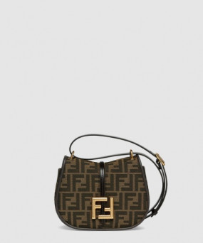 펜디 커몬 스몰 FF 자카드 패브릭백 8BS082