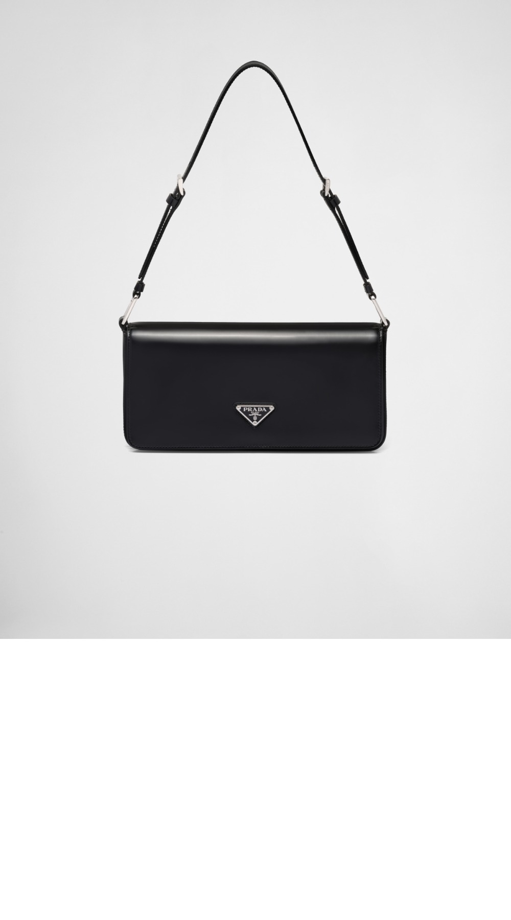 프라다 브러시드 가죽 프라다 팜므백 1BD323