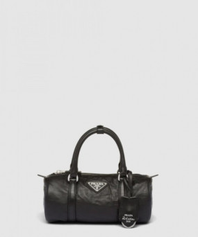 프라다 프레스드 나파 가죽 핸드백 1BA389