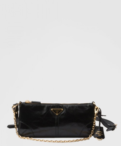 프라다 리에디션 2002 미디엄 가죽 숄더백 1BC221